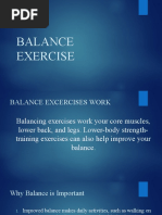 Balance Exercise