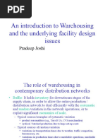 An Introduction To Warehousing and The Underlying Facility Design Issues