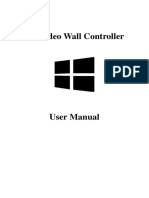 Video Wall Controller User Manual