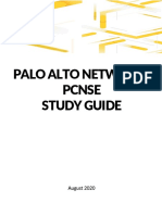 PCNSE Study Guide Aug 2020 PDF