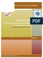 Portafolio Gestión Educativa Ii Unidad.