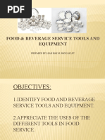 L5-Food and Beverage Service Tools and Equipment - PPSX