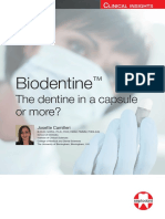 Biodentine: The Dentine in A Capsule or More?