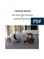 Creating Dance With Body-Mind Centering