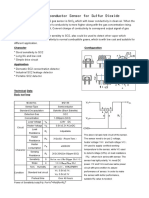 MQ136 Semiconductor Sensor For Sulfur Dioxide