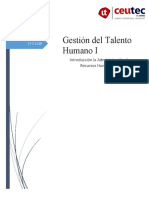 Tarea 1 - Introducción A La Administración de Recursos Humanos