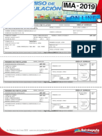 Permiso de Circulacion KTBR-22