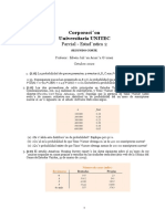 Parcial 2 - Estadística 2 UNITEC-20202