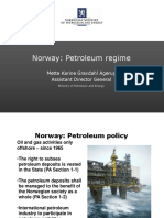 Norway: Petroleum Regime: Mette Karine Gravdahl Agerup Assistant Director General