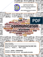 Oral Communication Modules 1 and 2 PDF