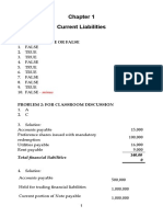 Sol. Man. - Chapter 1 Current Liabilities