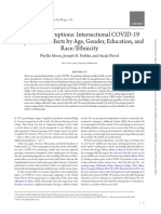 Disparate Disruptions: Intersectional COVID-19 Employment Effects by Age, Gender, Education, and Race/Ethnicity