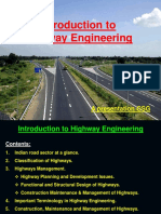 Introduction To Highway Engineering: A Presentation GSG