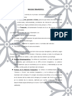 Ficha 3 Proceso y Vínculo Terapéutico PDF