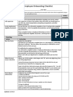 New Employee Onboarding Checklist: Pre-Arrival