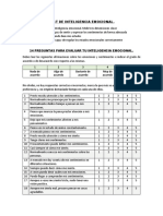 Test de Inteligencia Emocional