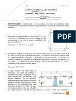 Guía de Estudio Fuerza y Campo Eléctrico