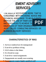 Management Advisory Services