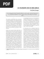 La Filosofía No Es Una Jerga - Iván Darío Arango