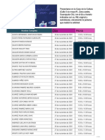 PUBLICADO 23 2da Convocatoria