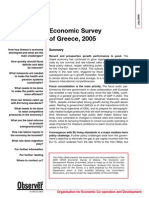 Economic Survey ON GREECE