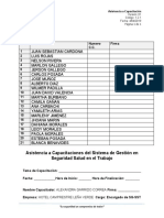 1.2.1 - Asistencia A Capacitaciones.