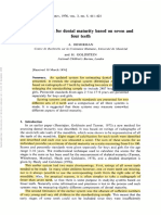 Demirjian A, Goldstein H. New Systems For Dental Maturity Based On Seven And. ANNALS OF HUMAN BIOLOGY. 1976