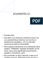 Predicacion Eclesiastes 12