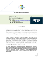 CV Institucional ONA - 2019 PDF