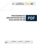 Procedimiento de Identificacion de Peligros y Evaluacion de Riesgos 2020