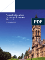 Annual Tuition Fees For Academic Session 2011-12: 24 December 2010