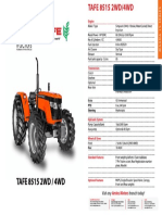 Tafe 8515 2WD 4WD