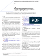 Performing Accelerated Outdoor Weathering of Factory-Coated Embossed Hardboard Using Concentrated Natural Sunlight and A Soak-Freeze-Thaw Procedure