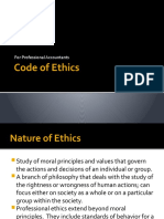 Code of Ethics: For Professional Accountants