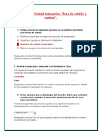 1.5 Evidencia Actividad Interactiva Área de Crédito y Cartera