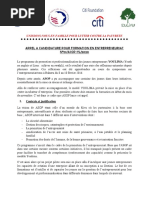 Appel À Candidature Jeunes Entrepreneurs.2020 PDF