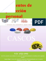 Cartilla de Elementos de Protección Personal