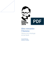 Karl Barth Dieu Rencontre Lhomme A4