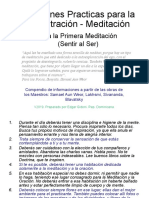 Indicaciones Practicas para La Concentracion - Meditacion v2019