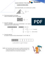 Clases de Fracciones