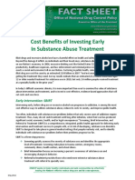 Cost Benefits of Investing in Substance Abuse Treatment