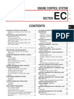 Nissan Frontier Service Manual Engine Control System