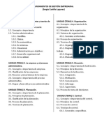 Fundamentos de Gestión Empresarial