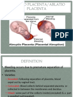 Abruptio Placenta For Students