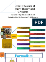 Different Theories in Literary Theory and Criticism