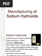 Manufacturing of Sodium Hydroxide