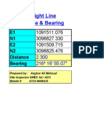 8 .Distance Bearing