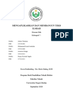 Mengaplikasikan Dan Membangun Teks Ilmiah