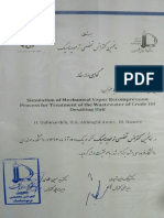 Simulation of Mechanical Vapor Recompression Process For Treatment of The Wastewater of Crude Oil Desalting Unit PDF