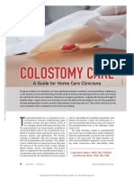 Colostomy Care: A Guide For Home Care Clinicians